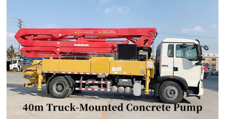 Used 40 Meter Concrete Pump Trucks will be sent to Tanzania