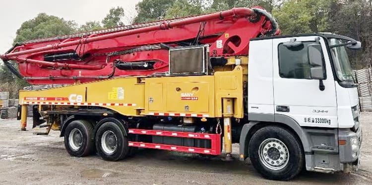 49M SANY Truck Mounted Concrete Pump Price For Sale