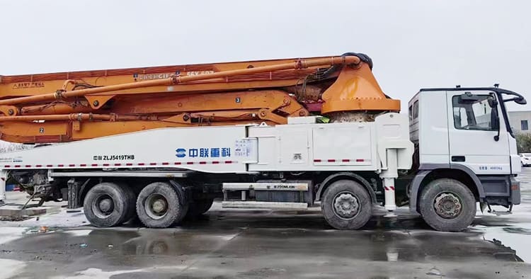 Mercedes Concrete Pump Truck - Zoomlion 52M Concrete Pump Truck Cost Price