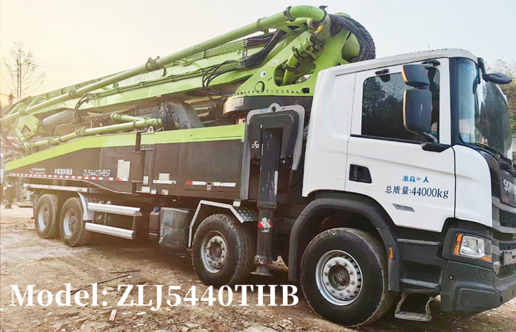 Used 63 Meter Truck Mounted Concrete Pump for Sale in Senegal